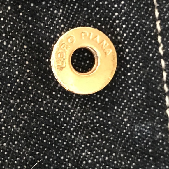 LORO PIANA COTTON DENIM JEANS - Picture 5 of 8